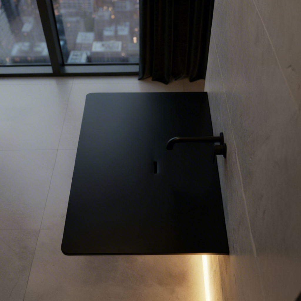 slim sink black matte купить